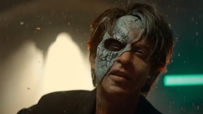 Shah Rukh Khan has a dual role in Jawan. Shah Rukh Khan has a dual role in Jawan.