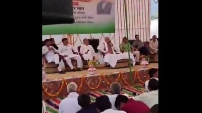 AAP slammed Haryana chief minister Manohar Lal Khattar for making fun of a woman at a Jan Samvad programme.