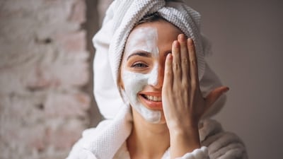 4. Go Gentle With Face Masks - Pamper your skin with Vitamin C face masks or sheet masks. Dr Soumi recommended using masks that are gentle and kind and don’t leave any harsh residues behind. Let your skin bask in their goodness now! (Freepik ) 4. Go Gentle With Face Masks - Pamper your skin with Vitamin C face masks or sheet masks. Dr Soumi recommended using masks that are gentle and kind and don’t leave any harsh residues behind. Let your skin bask in their goodness now! (Freepik )