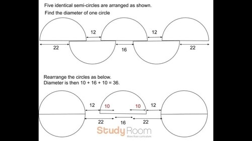 The image features the solution to the given maths question asked in PSLE in Singapore. (Facebook/Study Room) The image features the solution to the given maths question asked in PSLE in Singapore. (Facebook/Study Room)