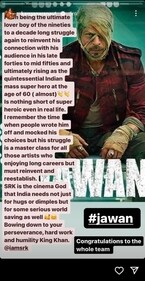 Kangana wrote on her Instagram Stories. Kangana wrote on her Instagram Stories.