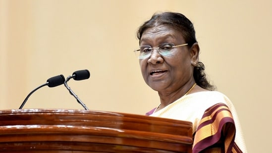 President of India, Draupadi Murmu. (ANI)