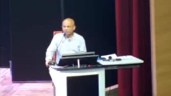 IIT Mandi Director Laxmidhar Behera (Twitter photo)