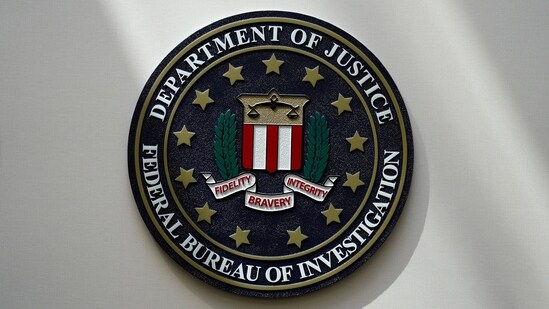 The FBI seal is pictured in Omaha, Neb., Aug. 10, 2022. (AP)