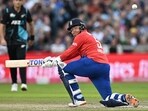 Jonny Bairstow in action for England. Jonny Bairstow in action for England.