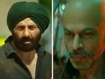 Jawan beats Gadar 2 on Day 1 at the box office Jawan beats Gadar 2 on Day 1 at the box office
