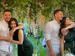 The image shows the couple whose love story has gone viral. The image shows the couple whose love story has gone viral.