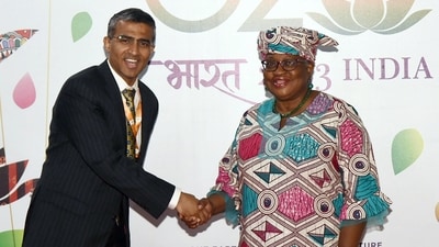 Director General of WTO Dr Ngozi Okonjo-Iweala arrives at New Delhi for the G20 Summit. In terms of security, there has been a significant increase in security measures throughout the city, particularly in the New Delhi district. Police, paramilitary forces, and various other agencies are maintaining a vigilant and watchful presence.&nbsp; (ANI/PIB)