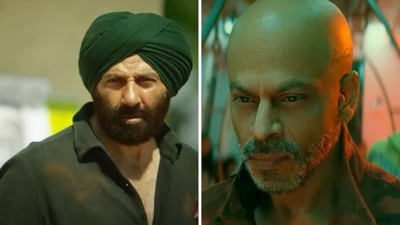 Jawan beats Gadar 2 on Day 1 at the box office Jawan beats Gadar 2 on Day 1 at the box office