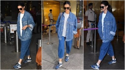 Denim: While denim remains a timeless fashion staple, it has taken center stage this year with denim outfits making appearances everywhere. Whether it's the classic denim-on-denim look or the charm of asymmetrical skirts, we're absolutely smitten by it. (HT photo/Varinder Chawla) Denim: While denim remains a timeless fashion staple, it has taken center stage this year with denim outfits making appearances everywhere. Whether it's the classic denim-on-denim look or the charm of asymmetrical skirts, we're absolutely smitten by it. (HT photo/Varinder Chawla)