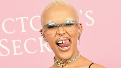 US rapper Doja Cat attends the Victoria's Secret New York Fashion Week kickoff event celebrating Victoria's Secret The Tour '23, at the Manhattan Center in New York City on September 6, 2023. (AFP) US rapper Doja Cat attends the Victoria's Secret New York Fashion Week kickoff event celebrating Victoria's Secret The Tour '23, at the Manhattan Center in New York City on September 6, 2023. (AFP)