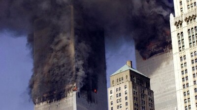 In this file photo smoke billows from the twin towers of the World Trade Center in lower Manhattan, New York on September 11, 2001. (AFP) In this file photo smoke billows from the twin towers of the World Trade Center in lower Manhattan, New York on September 11, 2001. (AFP)