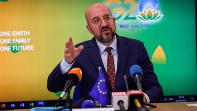 European Council President Charles Michel (REUTERS)