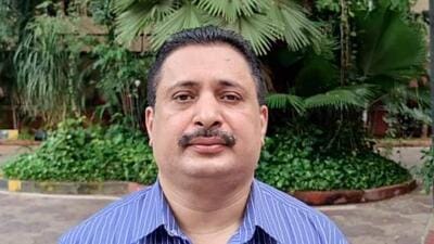 Gugulloth Lakshman, inspector general of police (training), was placed under suspension under Rule 3 (1) of All India Service (Discipline and Appeal Rules), 1969 with immediate effect for causing “disgrace to the police force and disruption of discipline. (HT Photo) Gugulloth Lakshman, inspector general of police (training), was placed under suspension under Rule 3 (1) of All India Service (Discipline and Appeal Rules), 1969 with immediate effect for causing “disgrace to the police force and disruption of discipline. (HT Photo)