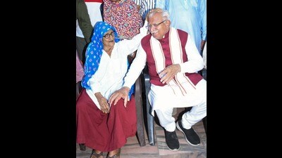 Haryana CM Manohar Lal Khattar on Friday reiterated that his government is carrying out recruitment drives in a transparent and fair manner without any biases. (HT Photo) Haryana CM Manohar Lal Khattar on Friday reiterated that his government is carrying out recruitment drives in a transparent and fair manner without any biases. (HT Photo)
