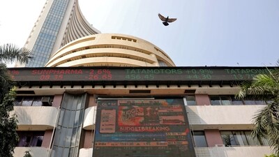 Sensex gains over 300 points to close at 66,599; Nifty at 19,820. (REUTERS)