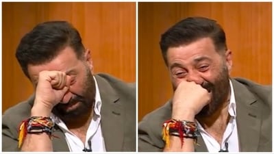 Sunny Deol, who reprises his role of Tara Singh in Gadar 2, cried as he spoke about people's reaction to him. Sunny Deol, who reprises his role of Tara Singh in Gadar 2, cried as he spoke about people's reaction to him.