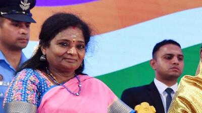 Telangana governor Tamilisai Soundarajan said she would not hesitate to use powers vested with her to fulfil her constitutional responsibilities. (ANI) Telangana governor Tamilisai Soundarajan said she would not hesitate to use powers vested with her to fulfil her constitutional responsibilities. (ANI)