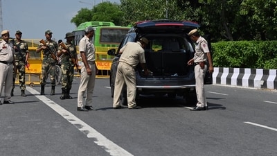 In preparation for the G20 summit, the Delhi Police has implemented a series of stringent security measures. These include the deployment of markswomen and armed forces at strategic locations, intensified patrolling, and rigorous border area checks. Over 50,000 security personnel, K9 dog squads, and mounted police are assisting the Delhi Police in ensuring a safe environment for the event. (HT Photo) In preparation for the G20 summit, the Delhi Police has implemented a series of stringent security measures. These include the deployment of markswomen and armed forces at strategic locations, intensified patrolling, and rigorous border area checks. Over 50,000 security personnel, K9 dog squads, and mounted police are assisting the Delhi Police in ensuring a safe environment for the event. (HT Photo)