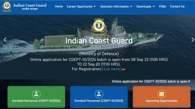 Indian Coast Guard Begins Recruitment for Navik and Yantrik Posts; Application Process Ends on September 22 Indian Coast Guard Begins Recruitment for Navik and Yantrik Posts; Application Process Ends on September 22