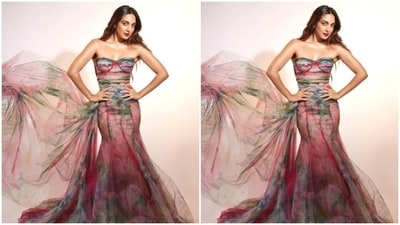 Sheer: The sheer fashion trend continues to thrive in 2023. Stylists and editors are embracing it wholeheartedly, incorporating it into dresses, tops, skirts, and accessories with great enthusiasm. (Instagram/@kiaraaliaadvani) Sheer: The sheer fashion trend continues to thrive in 2023. Stylists and editors are embracing it wholeheartedly, incorporating it into dresses, tops, skirts, and accessories with great enthusiasm. (Instagram/@kiaraaliaadvani)