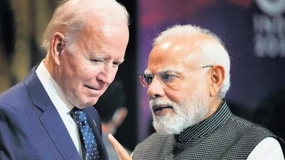 Prime Minister Narendra Modi will host US President Joe Biden at LKM at 7: 45 pm onwards today. for a bilateral meeting. Prime Minister Narendra Modi will host US President Joe Biden at LKM at 7: 45 pm onwards today. for a bilateral meeting.