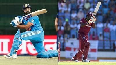 Rohit Sharma is closing in on smashing Chris Gayle's imperious record. (Getty Images) Rohit Sharma is closing in on smashing Chris Gayle's imperious record. (Getty Images)