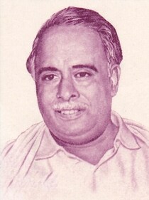 Annadurai and his colleagues launched the Dravida Munnetra Kazhagam — or DMK — in 1949. (Wikimedia Commons)
