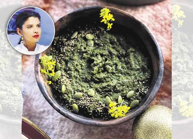 In her attempts to use all parts of the peanut plant, Radhika Khandelwal tried a peanut-leaf hummus. It was such a disaster she spent more time fixing it than making it.