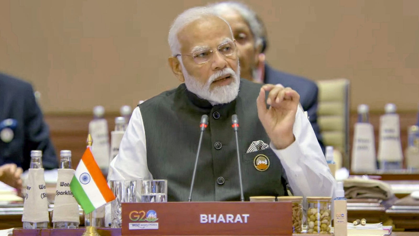'Bharat' replaces India in nameplate as Modi addresses G20 Summit