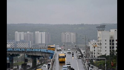 In the last 48 hours, ghat areas including Mulshi, Tamhini, Lonavla, and Bhor have experienced moderate to heavy rainfall. (KALPESH NUKTE/ HT PHOTO)