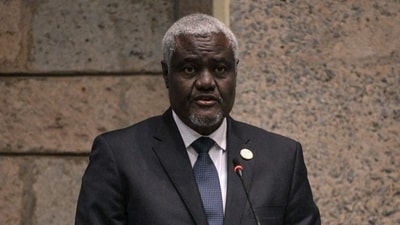 African Union Commission (AUC) Chairperson H.E. Moussa Faki Mahamat (AFP) African Union Commission (AUC) Chairperson H.E. Moussa Faki Mahamat (AFP)