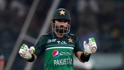 Pakistan's Mohammad Rizwan (AP)