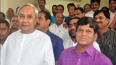 Soumya Ranjan Patnaik with chief minister Naveen Patnaik. (File Photo) Soumya Ranjan Patnaik with chief minister Naveen Patnaik. (File Photo)