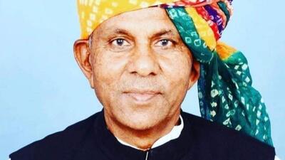 Three-time Congress legislator from Rajasthan’s Barmer Mevaram Jain (HT Photo/sourced) Three-time Congress legislator from Rajasthan’s Barmer Mevaram Jain (HT Photo/sourced)