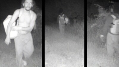 These undated images obtained from the Pennsylvania State Police reportedly show escaped convicted murderer Danelo Souza Cavalcante captured in a security camera at the Longwood Gardens in Kennett Square, Pennsylvania, late on September 4, 2023. US police redoubled their efforts on September 6, 2023, to track down Cavalcante. (Photo by Handout / Pennsylvania State Police Department / AFP) / RESTRICTED TO EDITORIAL USE - MANDATORY CREDIT "AFP PHOTO / Pennsylvania State Police" (AFP) These undated images obtained from the Pennsylvania State Police reportedly show escaped convicted murderer Danelo Souza Cavalcante captured in a security camera at the Longwood Gardens in Kennett Square, Pennsylvania, late on September 4, 2023. US police redoubled their efforts on September 6, 2023, to track down Cavalcante. (Photo by Handout / Pennsylvania State Police Department / AFP) / RESTRICTED TO EDITORIAL USE - MANDATORY CREDIT "AFP PHOTO / Pennsylvania State Police" (AFP)