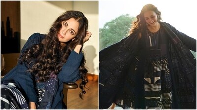 Dia Mirza believes in sustainability and the benefits of it for the environment. The actor, who is an absolute fashionista, is known for her sartorial sense of fashion, but always keeping in mind what is good for the environment. She is often spotted decking up in recycled outfits and ensembles and urging her Instagram family to follow the same. On Saturday, the actor made our weekend better with a string of pictures of herself looking stunning. (Instagram/@diamirzaofficial) Dia Mirza believes in sustainability and the benefits of it for the environment. The actor, who is an absolute fashionista, is known for her sartorial sense of fashion, but always keeping in mind what is good for the environment. She is often spotted decking up in recycled outfits and ensembles and urging her Instagram family to follow the same. On Saturday, the actor made our weekend better with a string of pictures of herself looking stunning. (Instagram/@diamirzaofficial)