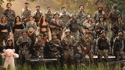 A glimpse of Welcome To The Jungle promo. A glimpse of Welcome To The Jungle promo.