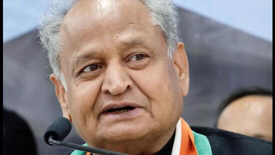 Chief minister Ashok Gehlot said all 1,000 kitchens in rural areas will be operated by the women members of the Rajasthan Grameen Aajeevika Vikas Parishad (Rajivika) (Agencies)
