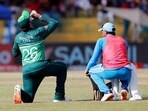 Pakistan's Imam-ul-Haq drinks water during their Super Fours match against India in the Asia Cup 2023 Pakistan's Imam-ul-Haq drinks water during their Super Fours match against India in the Asia Cup 2023
