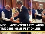 MODI-LAVROV'S 'HEARTY LAUGH' TRIGGERS MEME FEST ONLINE