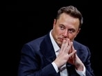FILE PHOTO: Elon Musk gestures as he attends the Viva Technology conference dedicated to innovation and startups at the Porte de Versailles exhibition centre in Paris, France, June 16, 2023. REUTERS/Gonzalo Fuentes/File Photo/File Photo