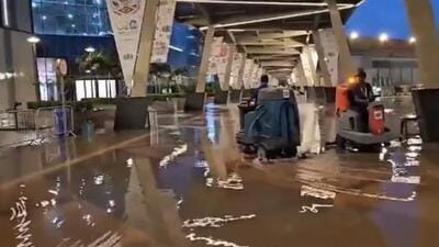 AAP leader and Delhi minister Saurabh Bharadwaj targeted LG VK Saxena for the waterlogging at Pragati Maidan (X/Saurabh_MLAgk) AAP leader and Delhi minister Saurabh Bharadwaj targeted LG VK Saxena for the waterlogging at Pragati Maidan (X/Saurabh_MLAgk)