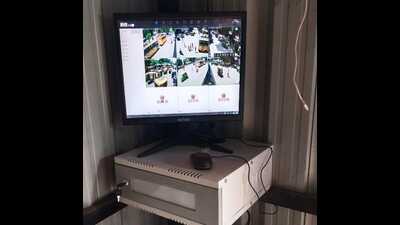 CCTV surveillance in Prayagraj (ht photo) CCTV surveillance in Prayagraj (ht photo)