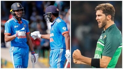 Shubman Gill scored a quick-fire half-century against Pakistan (AP-ANI) Shubman Gill scored a quick-fire half-century against Pakistan (AP-ANI)