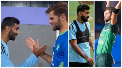 Afridi's gesture for Bumrah has become the talk of the town amid the Asia Cup (AP-PTI-PCB) Afridi's gesture for Bumrah has become the talk of the town amid the Asia Cup (AP-PTI-PCB)