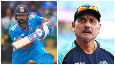 Ravi Shastri shared his views about Rohit's blazing knock against Pakistan (Getty Images-AP) Ravi Shastri shared his views about Rohit's blazing knock against Pakistan (Getty Images-AP)