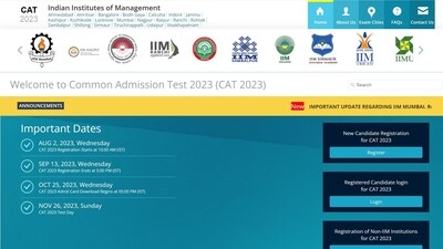 IIM Lucknow to close CAT 2023 registration on Sept 13, exam on Nov 26; Apply at iimcat.ac.in IIM Lucknow to close CAT 2023 registration on Sept 13, exam on Nov 26; Apply at iimcat.ac.in