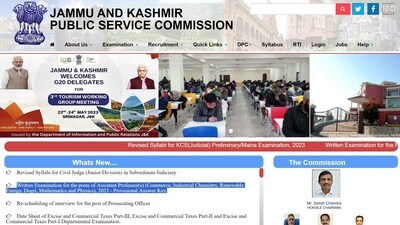 JKPSC Assistant Professor exam 2023 answer key released at jkpsc.nic.in JKPSC Assistant Professor exam 2023 answer key released at jkpsc.nic.in