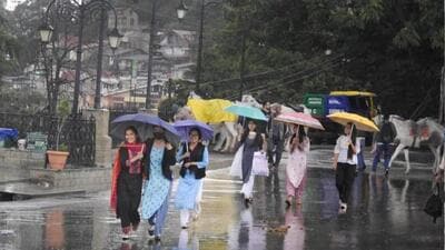 MeT has forecast chances of light to moderate rainfall in Himachal for the next week. (HT File) MeT has forecast chances of light to moderate rainfall in Himachal for the next week. (HT File)